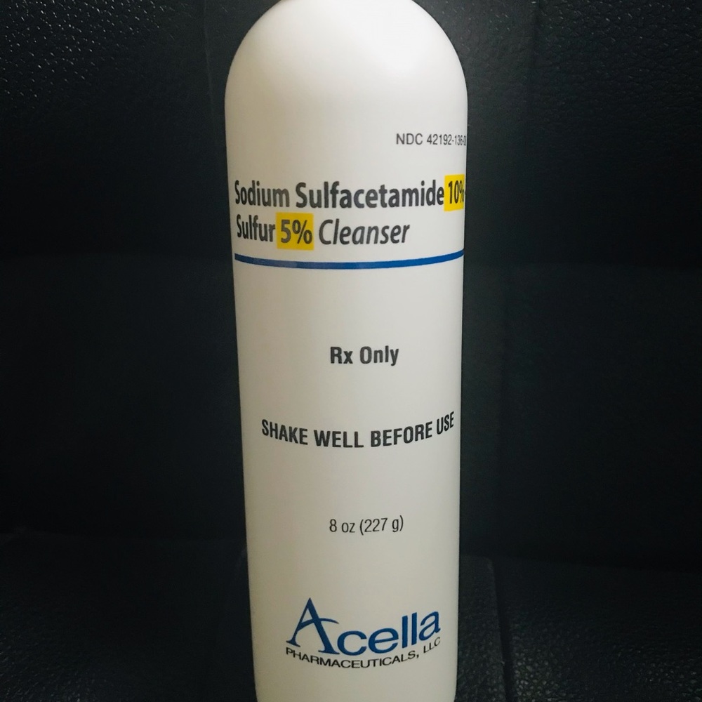 Acella (non-generic) face cleanser